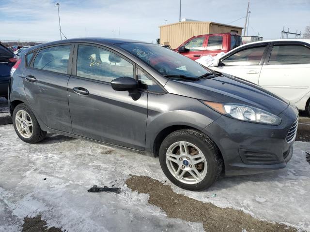 3FADP4EJ3KM134898 - 2019 FORD FIESTA SE GRAY photo 4