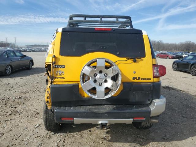 JTEBU11F870008889 - 2007 TOYOTA FJ CRUISER YELLOW photo 6