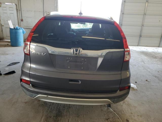 2HKRM3H79FH553319 - 2015 HONDA CR-V EXL GRAY photo 6