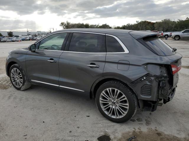 2LMPJ8LRXHBL40559 - 2017 LINCOLN MKX RESERVE GRAY photo 2