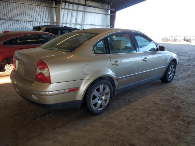 WVWRH63B61P212703 - 2001 VOLKSWAGEN PASSAT GLX Bej foto 3