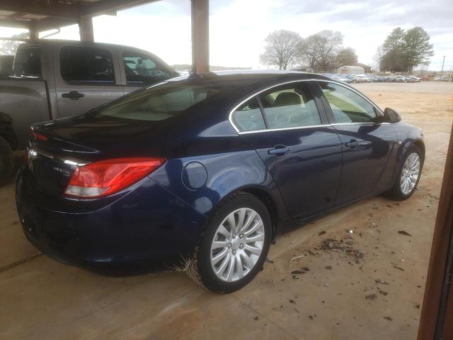 W04GS5EC5B1014119 - 2011 BUICK REGAL CXL BLUE photo 3