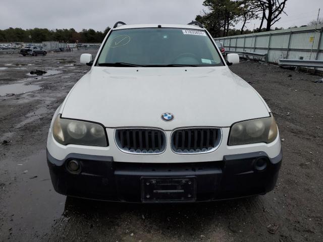 WBXPA73424WB24864 - 2004 BMW X3 2.5I WHITE photo 5