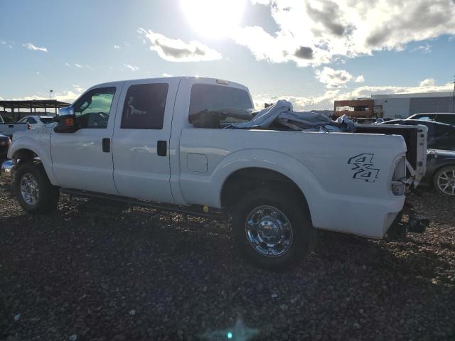 1FT7W2B69FEB44555 - 2015 FORD F250 SUPER DUTY WHITE photo 2