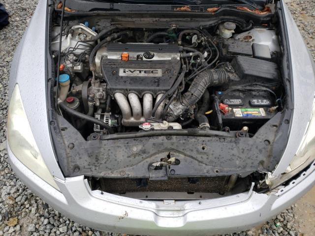 1HGCM56785A165168 - 2005 HONDA ACCORD EX SILVER photo 11