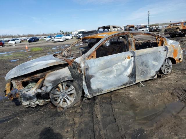 1HGCR2F32EA211526 - 2014 HONDA ACCORD LX BURN photo 1