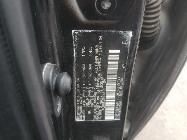 JTJBM7FX3E5083070 - 2014 LEXUS GX 460 BLACK photo 13