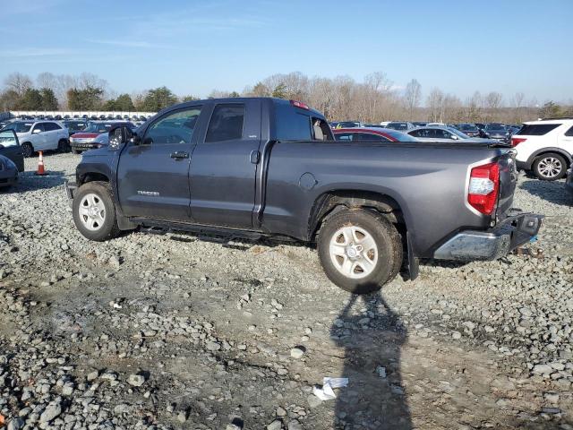 5TFRM5F11KX143011 - 2019 TOYOTA TUNDRA DOUBLE CAB SR/SR5 GRAY photo 2