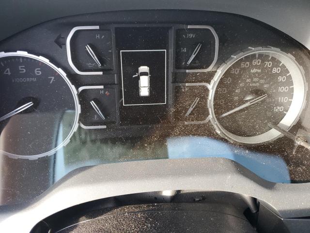 5TFRM5F11KX143011 - 2019 TOYOTA TUNDRA DOUBLE CAB SR/SR5 GRAY photo 9