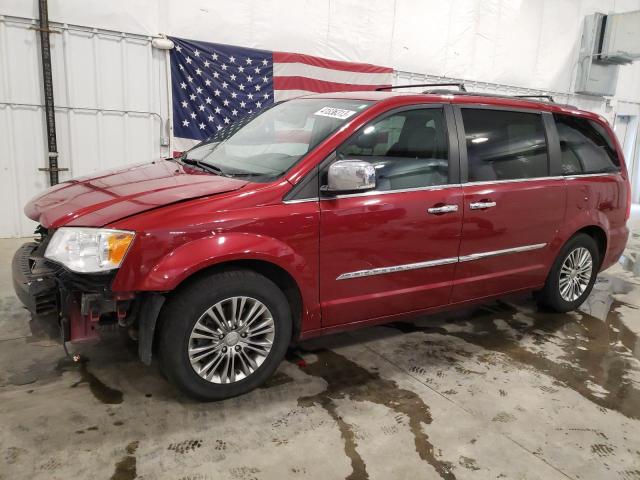 2C4RC1CG9DR569728 - 2013 CHRYSLER TOWN & COU TOURING L RED photo 1