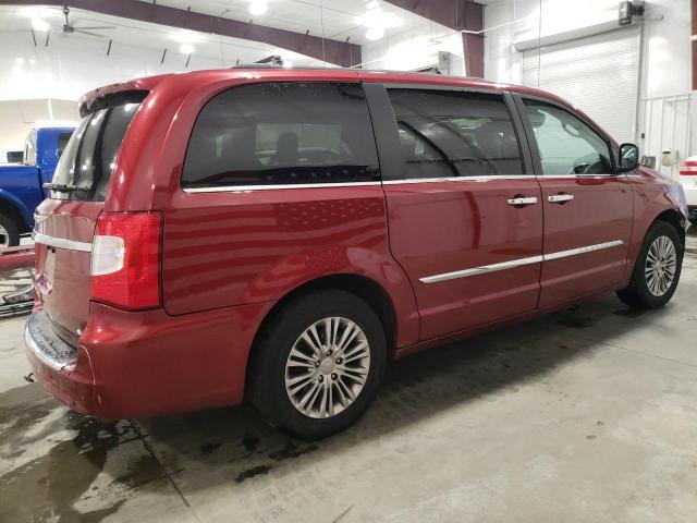2C4RC1CG9DR569728 - 2013 CHRYSLER TOWN & COU TOURING L RED photo 3