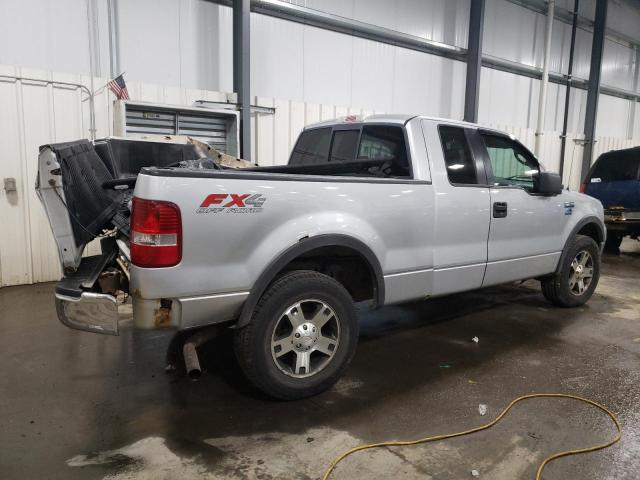 1FTPX14575NA33321 - 2005 FORD F150 SILVER photo 3