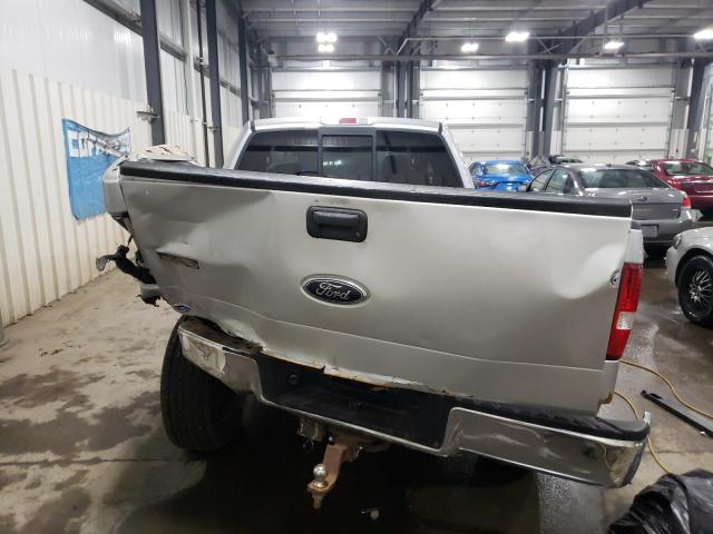 1FTPX14575NA33321 - 2005 FORD F150 SILVER photo 6