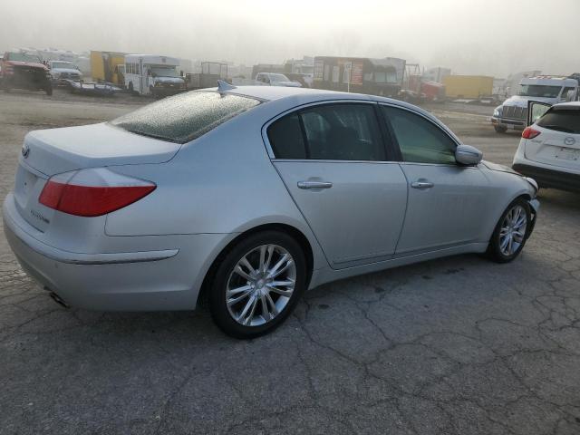 KMHGC4DF5AU089811 - 2010 HYUNDAI GENESIS 4.6L SILVER photo 3