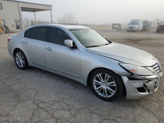 KMHGC4DF5AU089811 - 2010 HYUNDAI GENESIS 4.6L SILVER photo 4