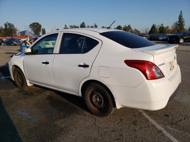 3N1CN7AP9KL815339 - 2019 NISSAN VERSA S WHITE photo 2