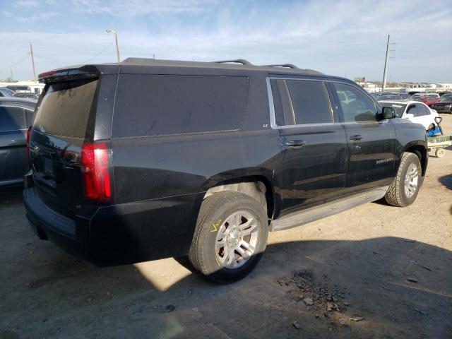 1GNSCJKC0FR530073 - 2015 CHEVROLET SUBURBAN C1500 LT BLACK photo 3