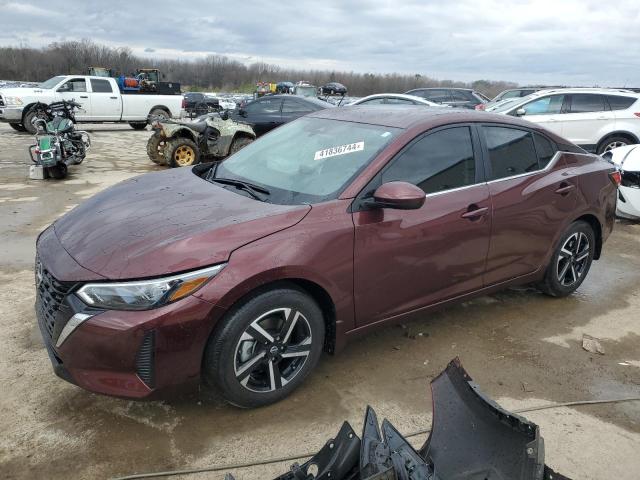 3N1AB8CVXRY224032 - 2024 NISSAN SENTRA SV BURGUNDY photo 1