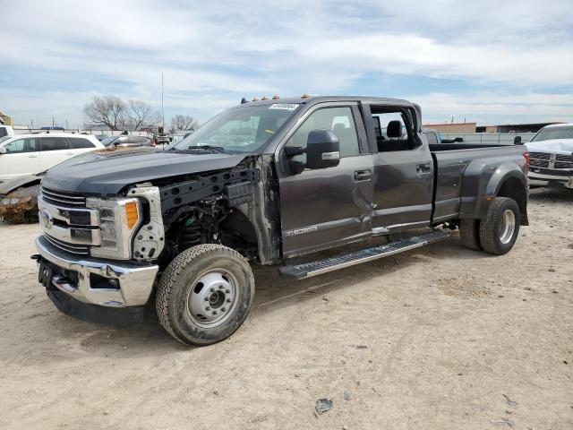 1FT8W3DT8KEE40156 - 2019 FORD F350 SUPER DUTY GRAY photo 1