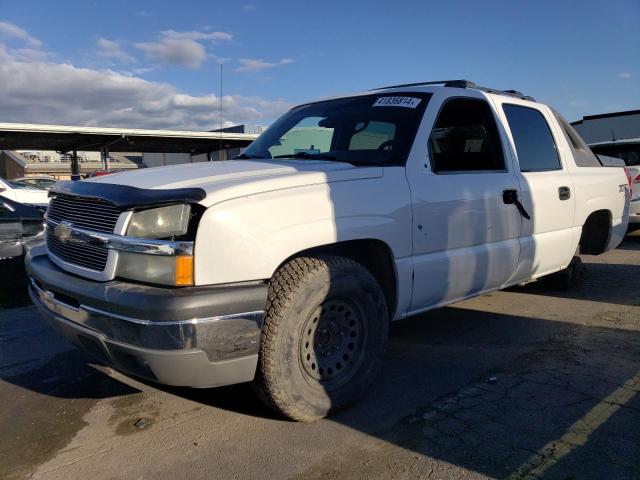 3GNEC12T64G256808 - 2004 CHEVROLET AVALANCHE C1500 WHITE photo 1