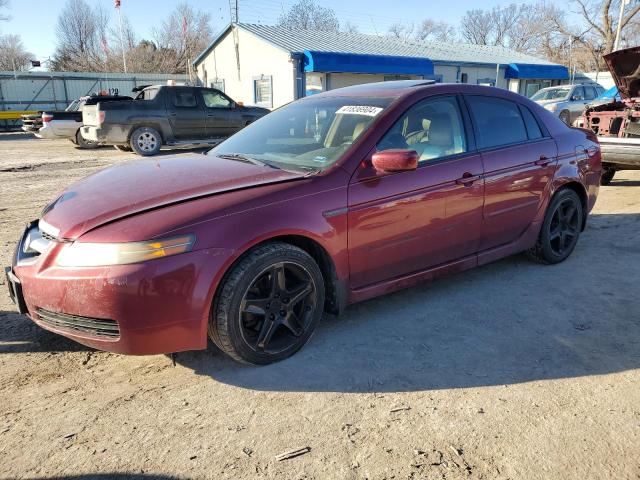 19UUA662X4A032160 - 2004 ACURA TL RED photo 1