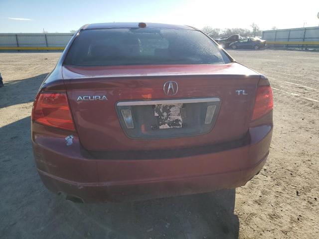 19UUA662X4A032160 - 2004 ACURA TL RED photo 6