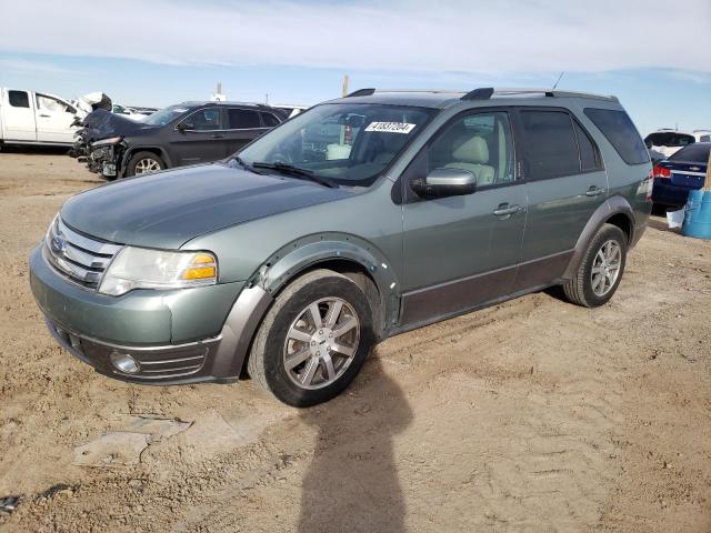 1FMDK02W18GA15148 - 2008 FORD TAURUS X SEL GREEN photo 1