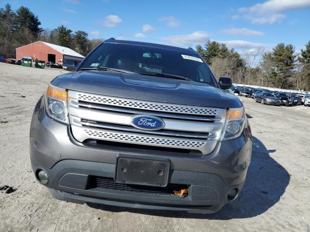 1FM5K8D88DGB41941 - 2013 FORD EXPLORER XLT GRAY photo 5