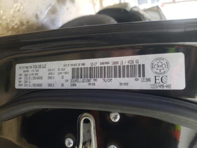 3C6UR5DL1JG212967 - 2018 RAM 2500 SLT შავი ფოტო 13