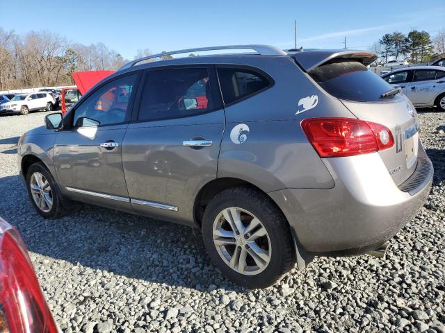 JN8AS5MV5CW718683 - 2012 NISSAN ROGUE S GRAY photo 2