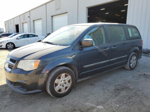 2C4RDGBG4DR704311 - 2013 DODGE GRAND CARA SE GRAY photo 1