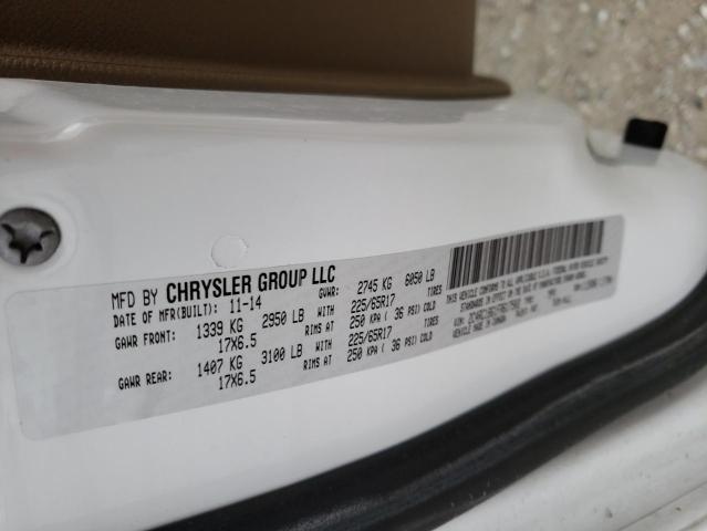 2C4RC1BG1FR617503 - 2015 CHRYSLER TOWN & COU TOURING 白色 照片 13