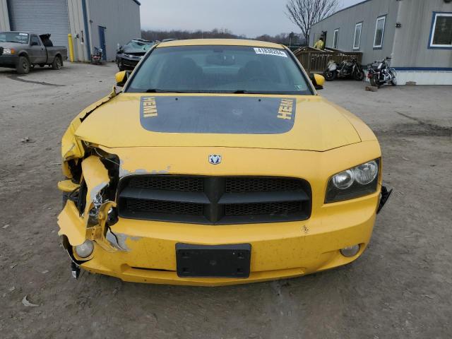 2B3LA53H96H373925 - 2006 DODGE CHARGER R/T YELLOW photo 5