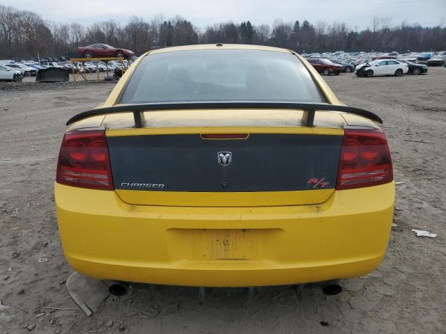 2B3LA53H96H373925 - 2006 DODGE CHARGER R/T YELLOW photo 6