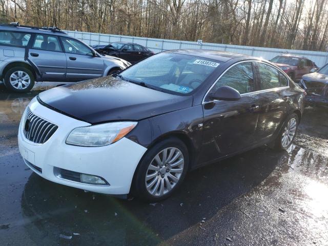 W04GN5EC9B1093589 - 2011 BUICK REGAL CXL BURGUNDY photo 1