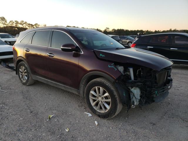 5XYPG4A3XGG123917 - 2016 KIA SORENTO LX BURGUNDY photo 4