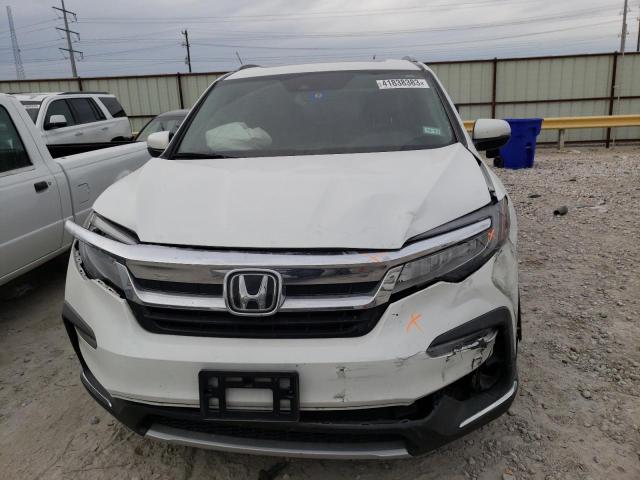 5FNYF5H99NB004221 - 2022 HONDA PILOT TOURING WHITE photo 5