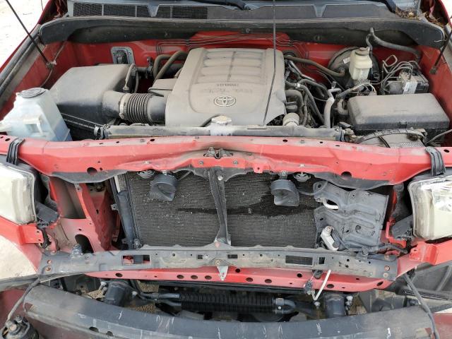 5TFJV52197X001514 - 2007 TOYOTA TUNDRA RED photo 11