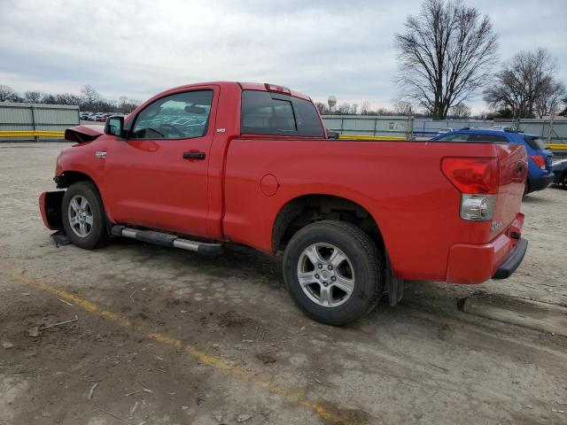 5TFJV52197X001514 - 2007 TOYOTA TUNDRA RED photo 2