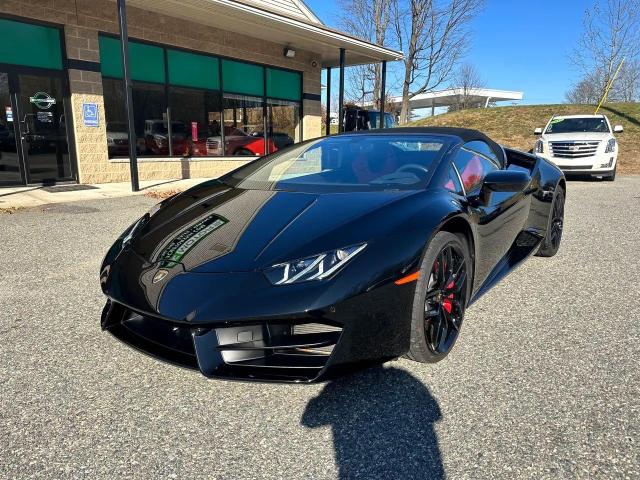 ZHWUR2ZFXJLA08563 - 2018 LAMBORGHINI HURACAN BLACK photo 2