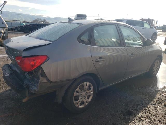 KMHDU4AD8AU068728 - 2010 HYUNDAI ELANTRA BLUE GRAY photo 3