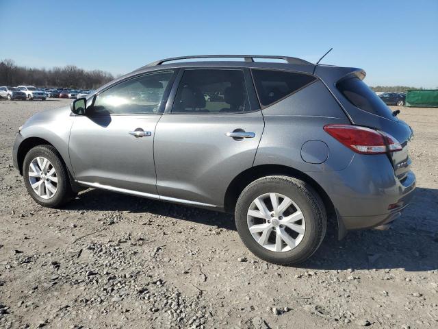 JN8AZ1MW3DW308978 - 2013 NISSAN MURANO S GRAY photo 2