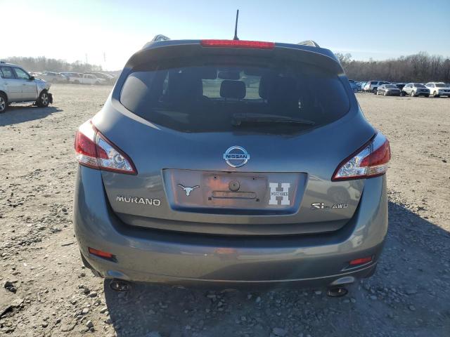 JN8AZ1MW3DW308978 - 2013 NISSAN MURANO S GRAY photo 6