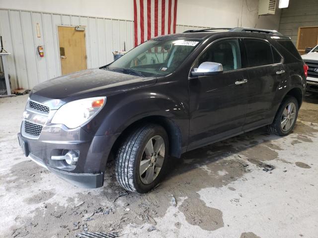 2GNFLGEK9D6268151 - 2013 CHEVROLET EQUINOX LTZ BLACK photo 1