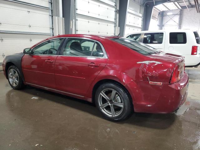 1G1ZC5E10BF277592 - 2011 CHEVROLET MALIBU 1LT RED photo 2