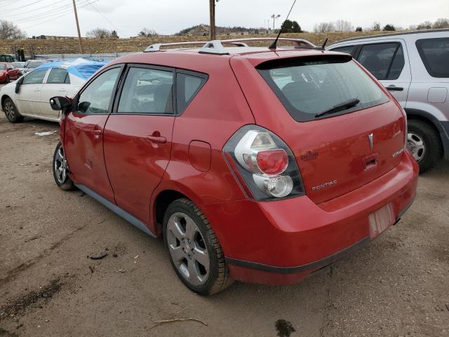 5Y2SM67019Z401832 - 2009 PONTIAC VIBE RED photo 2