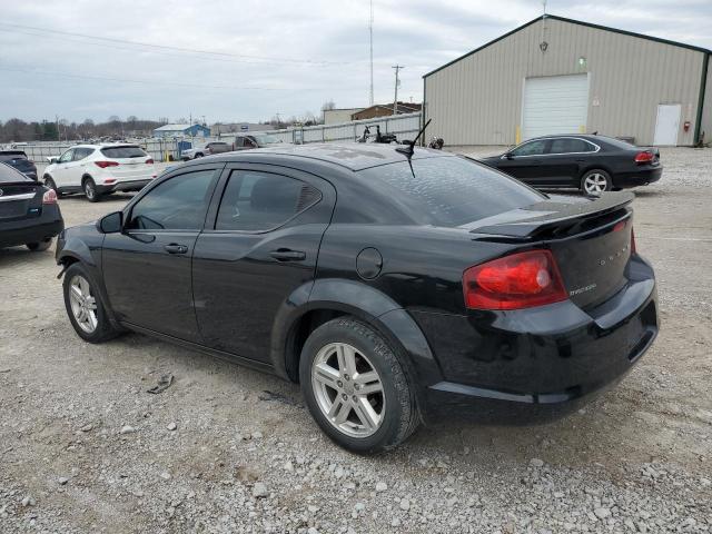 1B3BD1FG8BN506223 - 2011 DODGE AVENGER MAINSTREET BLACK photo 2