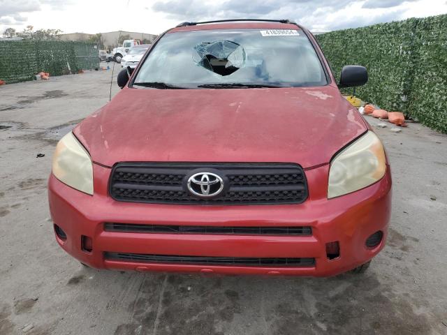 JTMZD33V966007300 - 2006 TOYOTA RAV4 RED photo 5