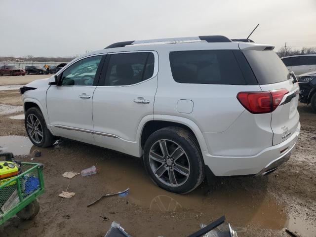 1GKKNXLS8HZ189704 - 2017 GMC ACADIA DENALI WHITE photo 2