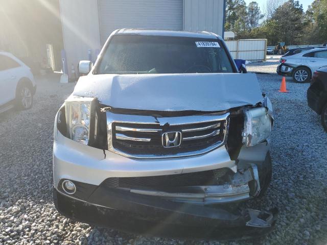 5FNYF4H75EB049536 - 2014 HONDA PILOT EXLN SILVER photo 5